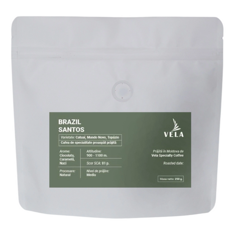 Brazilia Santos 250gr Cafea Boabe